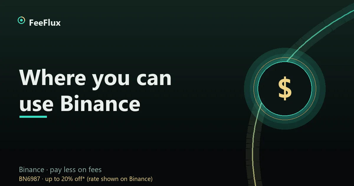Binance availability by country and how your account's region shapes the fees you pay